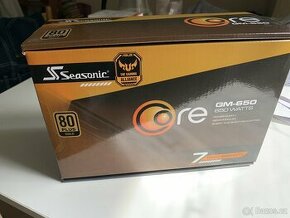 Zdroj Seasonic Core GM 650 Gold 650W