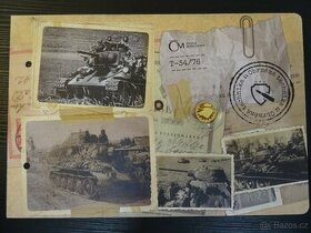 Zlatá mince Obrněná technika - T-34/76 proof - 1