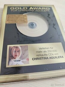 Gold award: Christina Aguilera