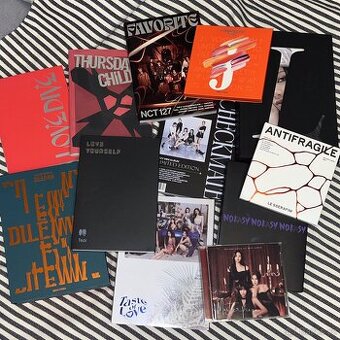 Kpop Alba - BTS, NCT, Enhypen, Stray Kids, Blackpink a další