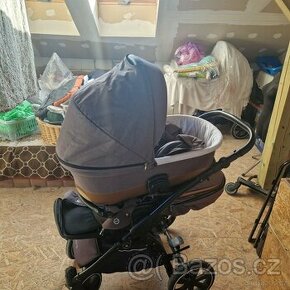 Kočárek Noordi Sole.Go 2v1 + autosedačka cybex + skate - 1