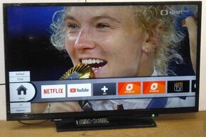 SMART LED televize 102cm, TOSHIBA, 40 palců, DVB-T2
