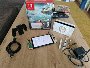 Nintendo Switch OLED Zelda Limited Edition TOP STAV