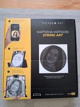 Kreativní sada - PicassoART - obraz z nití