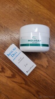 Na molusky: Infectodell 2ml a Molusan balzám 100ml