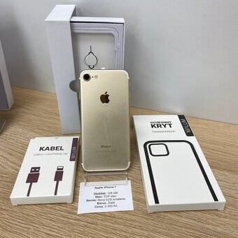 Apple iPhone 7 - 128GB & 100% baterie