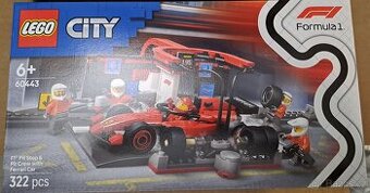 Lego City 60443 Zastavka v boxech F1