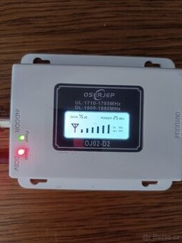 Zesilovač GSM, antény, adaptér - komplet