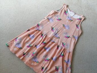 Šaty H&M ptáci vel.134/140