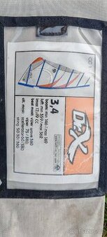 WINDSURFING plachta North Sails DrX 3.4