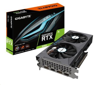 GIGABYTE VGA NVIDIA GeForce RTX 3060 EAGLE 12G LHR Rev. 2.0