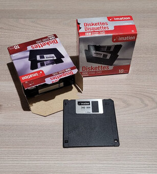 Diskety 2HD 1.44 3.5 IBM (Nové) 10 + 5kusů