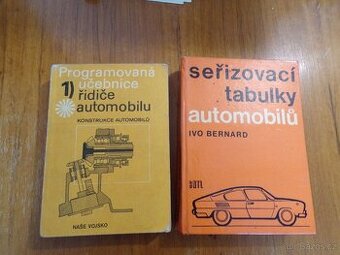 Programovaná učebnice řidiče automobilů, seřizovací tabulky