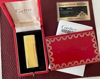 🔥 Luxusní zapalovač Cartier - Les Must de Cartier