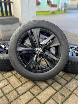 ORIGINÁL Alu Volkswagen Norfolk R16, 5x112 - TOP STAV, ZIMNÍ