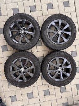 Alu kola a zimní pneu na Škoda CitiGo