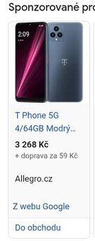 Telefon značky T-phone