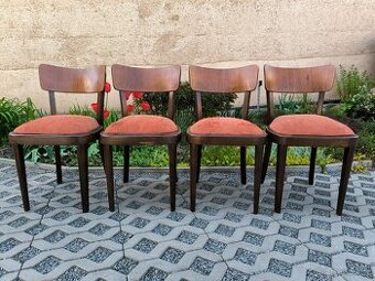 Starožitné Art Deco jídelní židle Thonet, 30. léta