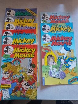 Komiksy Mickey Mouse z roku 1993, 1994, 1995, 1996