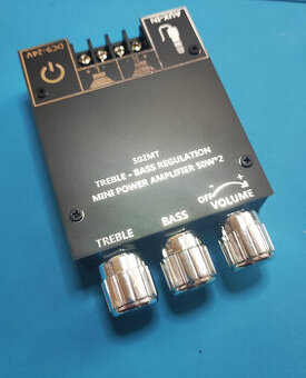 Korekční zesilovač k Tv, Mobilu - Bluetooth, Aux-In