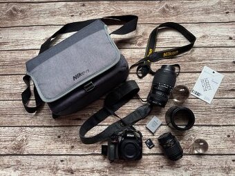 Nikon D3400 kompletní set