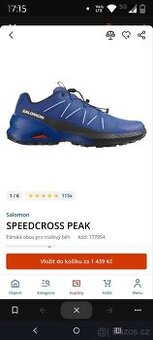 Pánské boty Salomon v 44
