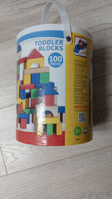 Dřevěné kostky - TODDLER BLOCKS - od 2 let dítěte