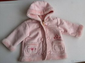 Dívčí zimní kabátek 6-9m