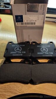 Brzdové destičky Mercedes A0014200120