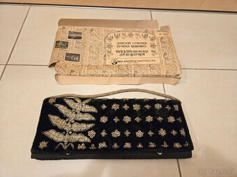 Prodám vintage Indickou kabelku - psaníčko + krabička