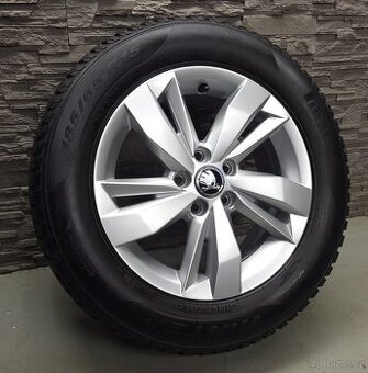 15" Originál VW Sassari 5x100 zimní pneu 6-7mm