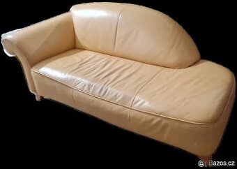 Pěkná kožená sedačka gauč kůže pohovka