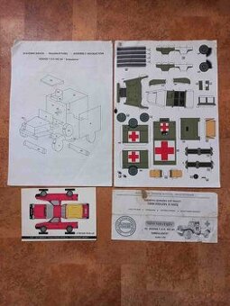 PAPÍROVÉ MODELY  , /Hr41/ ,