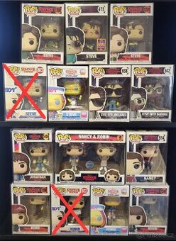 Stranger Things Figurky - Funko Pop - Steve, Nancy, Robin