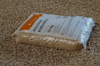 Dubové pelety A1 z Německa, 6 mm , nove