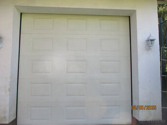 Garážové vrata 2500x2450xtl.4 cm,kolejnice,pružiny