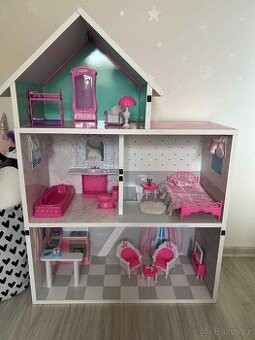 Dětský domeček s nábytkem domeček pro panenky