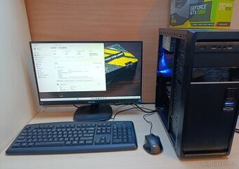 AMD FX 8300, GTX 1060 3GB, 8GB RAM, 120GB SSD, Monitor