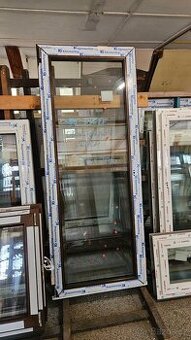 BALKONOVÉ DVEŘE PVC 870x2170 mm - NOVÉ