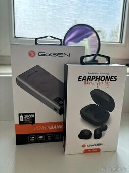 Nová sluchátka + powerbanka 🔥