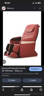 Masážní křeslo hanscraft