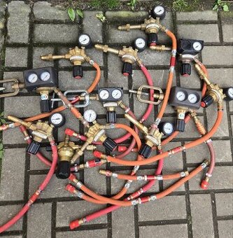 Plynové regulátory různé