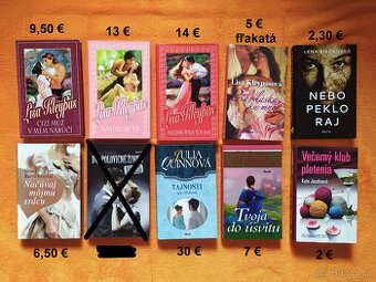 Romány, beletria, knihy pre ženy