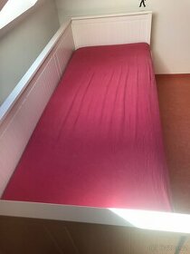 Rozkládací postel s úložným prostorem a matrací 80x200 - 1