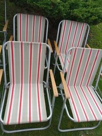 Retro kempink zahradní židle - 1