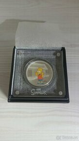 Stříbrná mince - BART SIMPSON 1oz PROOF - The Simpsons - 1
