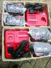 Milwaukee M18 NRG-502 2x baterie 5,0 Ah a 1x Rychlonabíječka