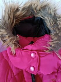 Dívčí zimní bunda velikost 10 11 let
