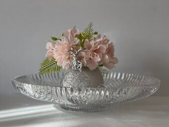 Bohemia Crystal velká křišťálová mísa ⍉ 40cm