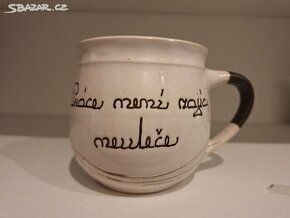 hrnek na kávu "Práce není zajíc, neuteče"